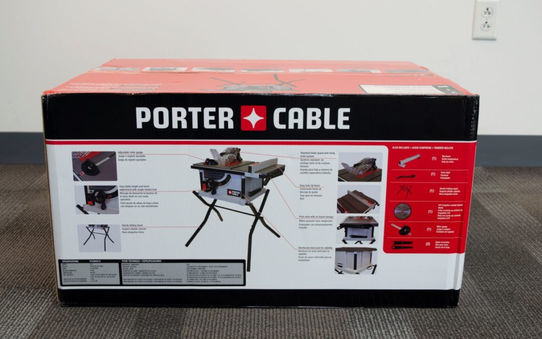 Porter Cable Table Saws Sold Exclusively at Lowe’s Stores Recalled