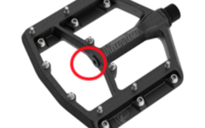 VP Harrier and Giant Pinner Bicycle Pedals Recalled