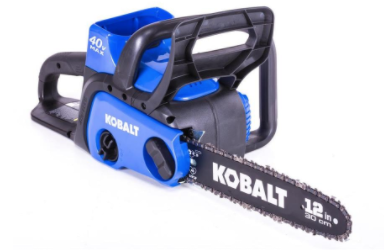 Kobalt Cordless Electric Chainsaws Sold Exclusively at Lowe’s