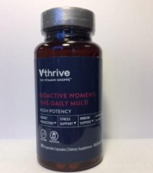 The Vitamin Shoppe Recalls Vthrive Bioactive Multivitamins